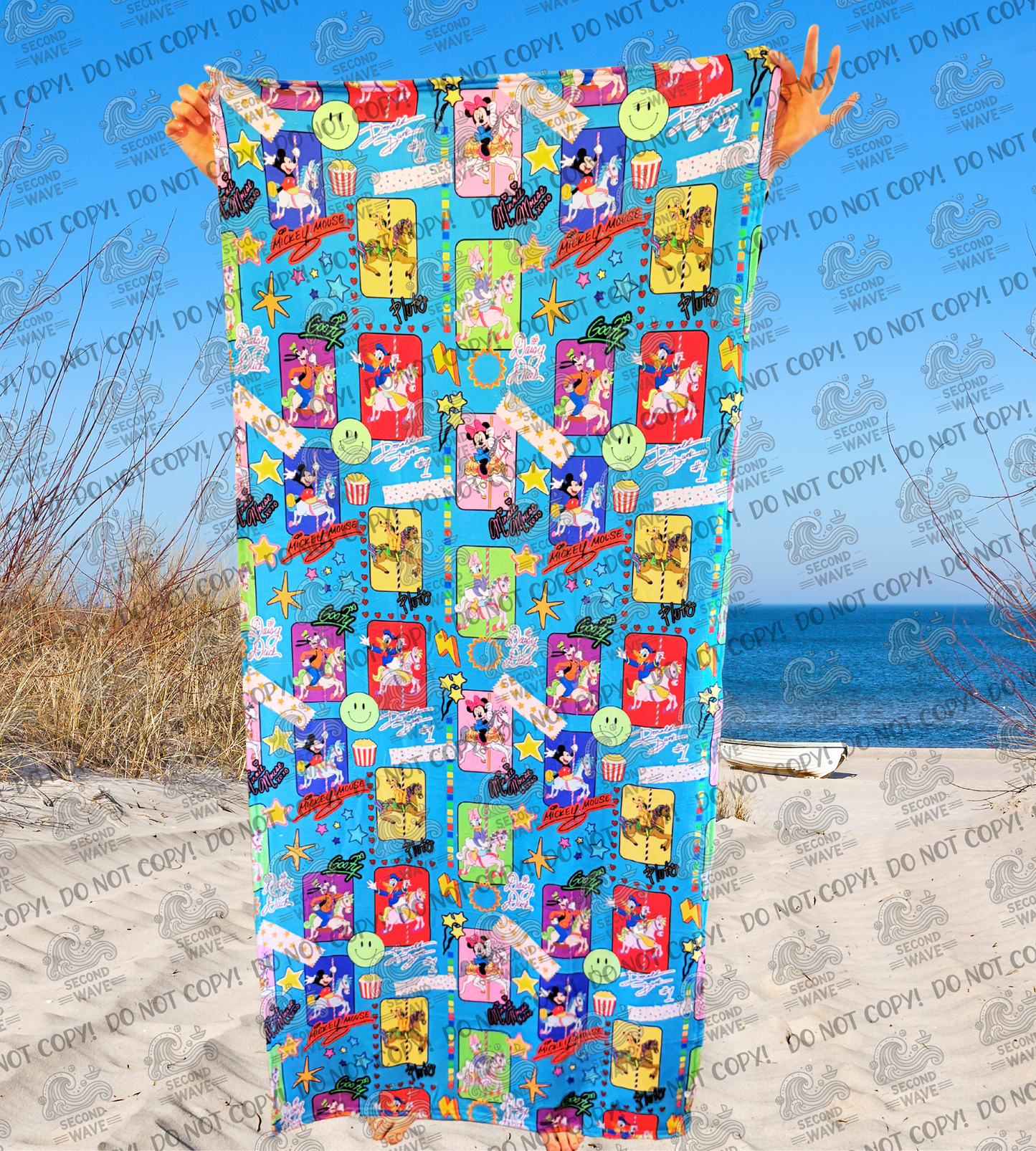 Mickey and Friends Beach Towel
