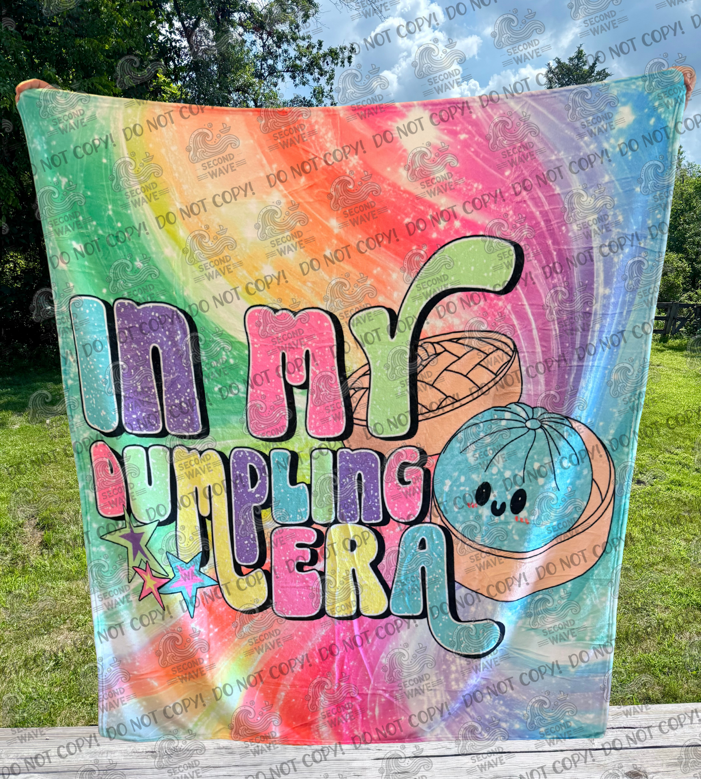In My Dumpling Era 50x60 Inch Blanket