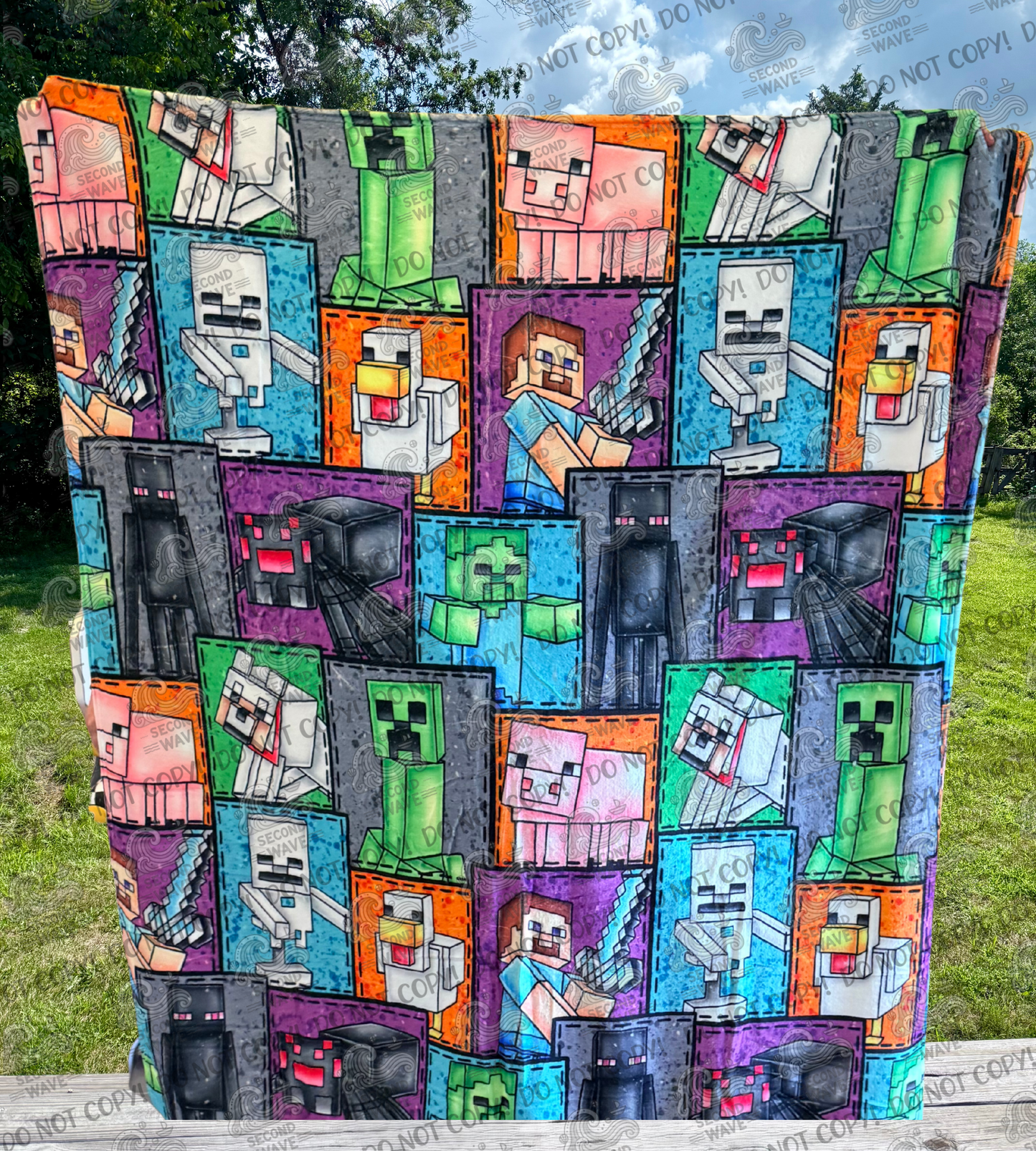 MC Videogame 50x60 Inch Blanket