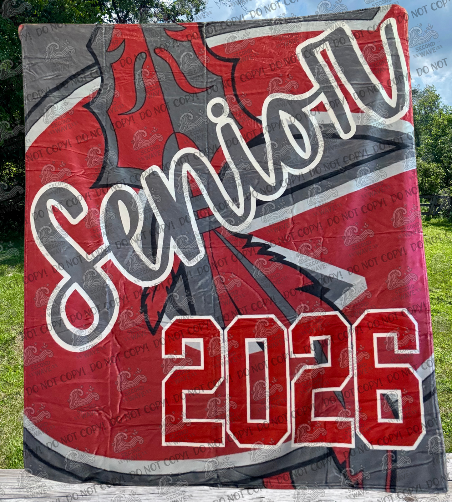 Goshen Senior Class of 2026 Full Design 50x60 Inch Blanket