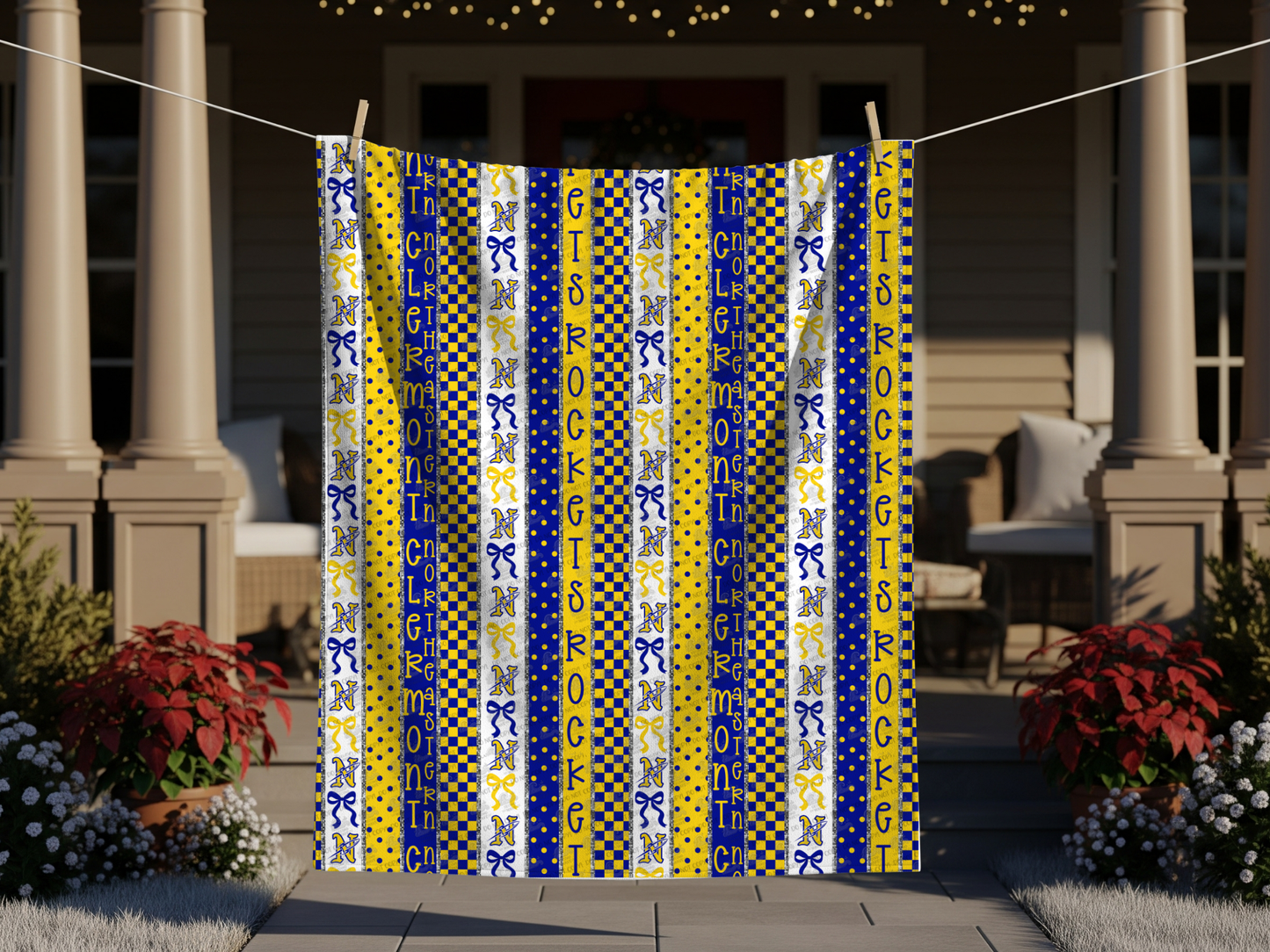 PREORDER Clermont Northeastern Stripes Blanket