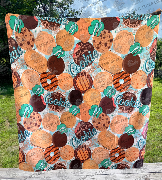 GS Cookies 50x60 Inch Blanket
