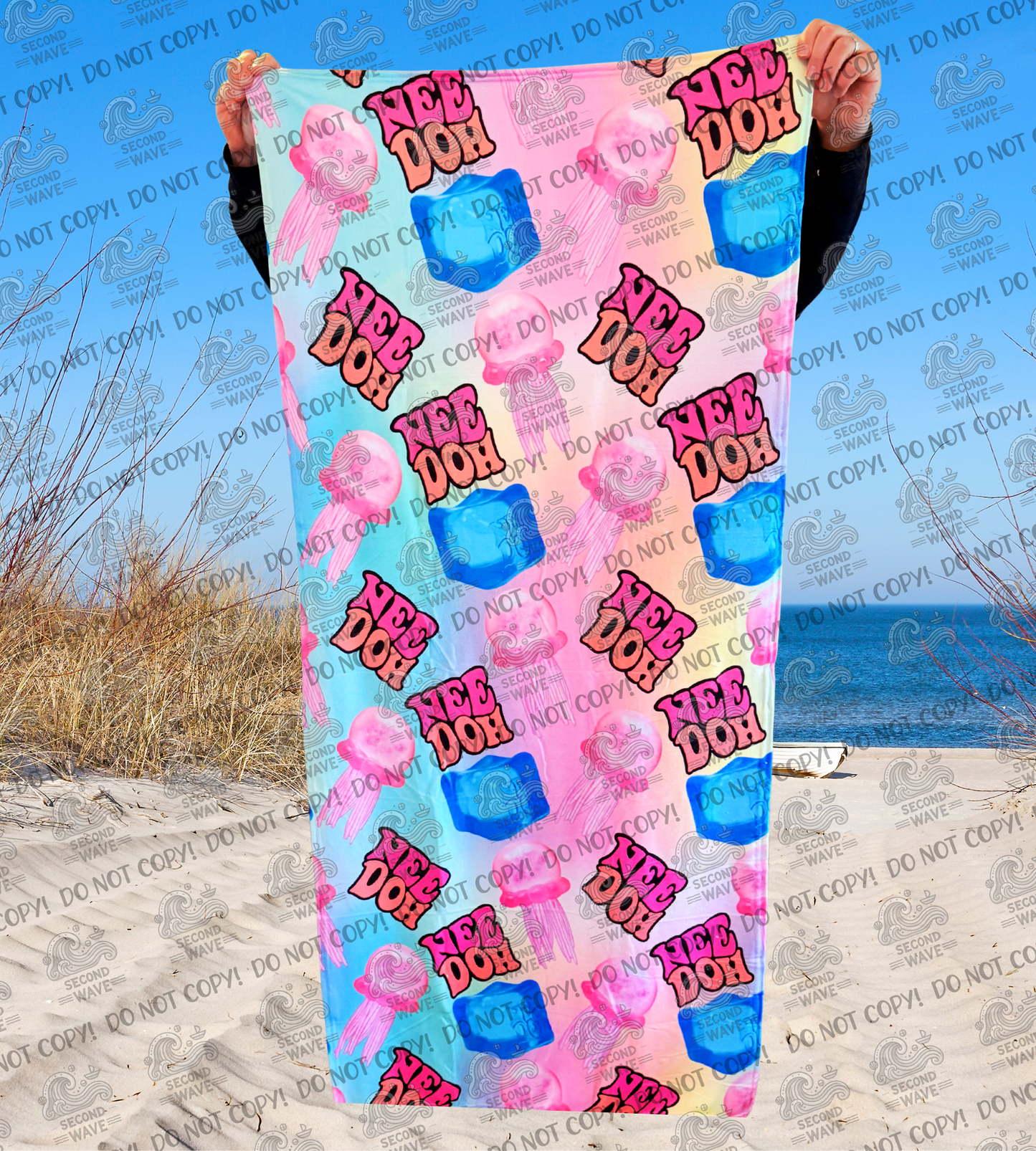 Jellyfish Needoh Beach Towel