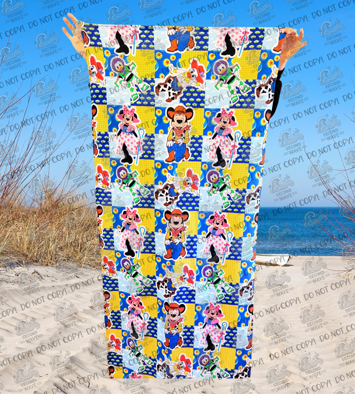 Mickey and Friends TS Mashup Beach Towel