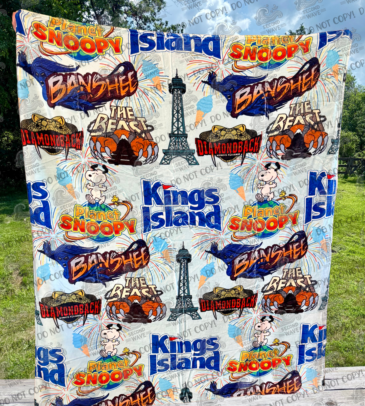 KI Seamless 50x60 Inch Blanket