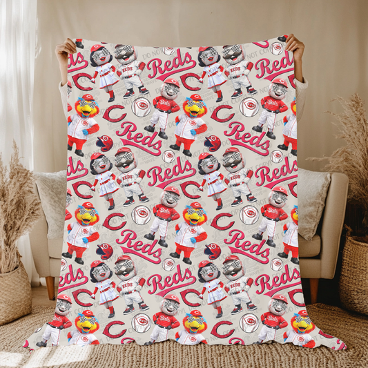 PREORDER Cincinnati Baseball Blanket
