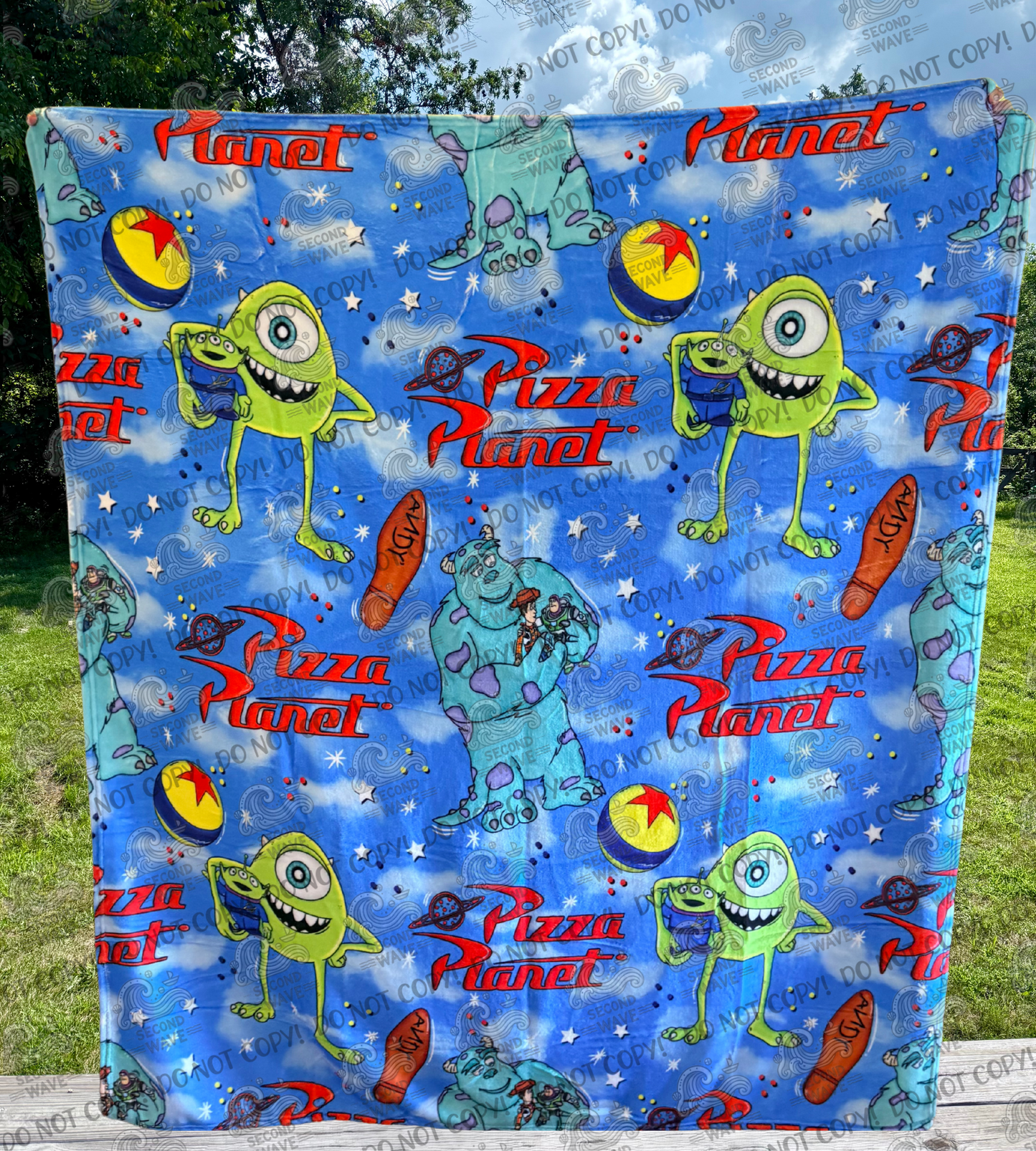 MI and TS 50x60 Inch Blanket