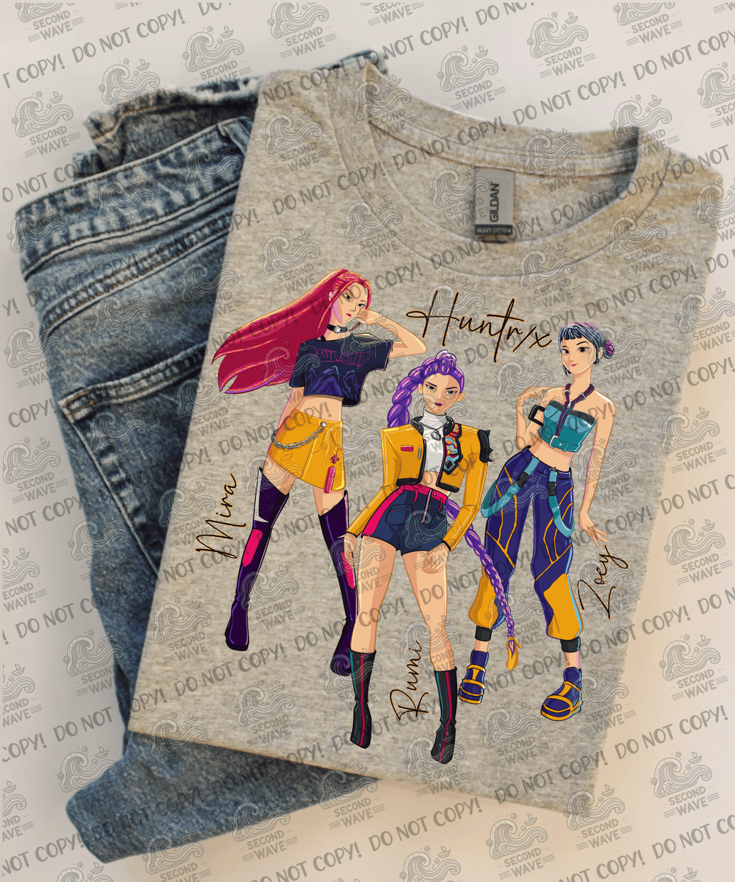 Huntrix Names Toddler/Kids Tshirts, Crewnecks and Hoodies