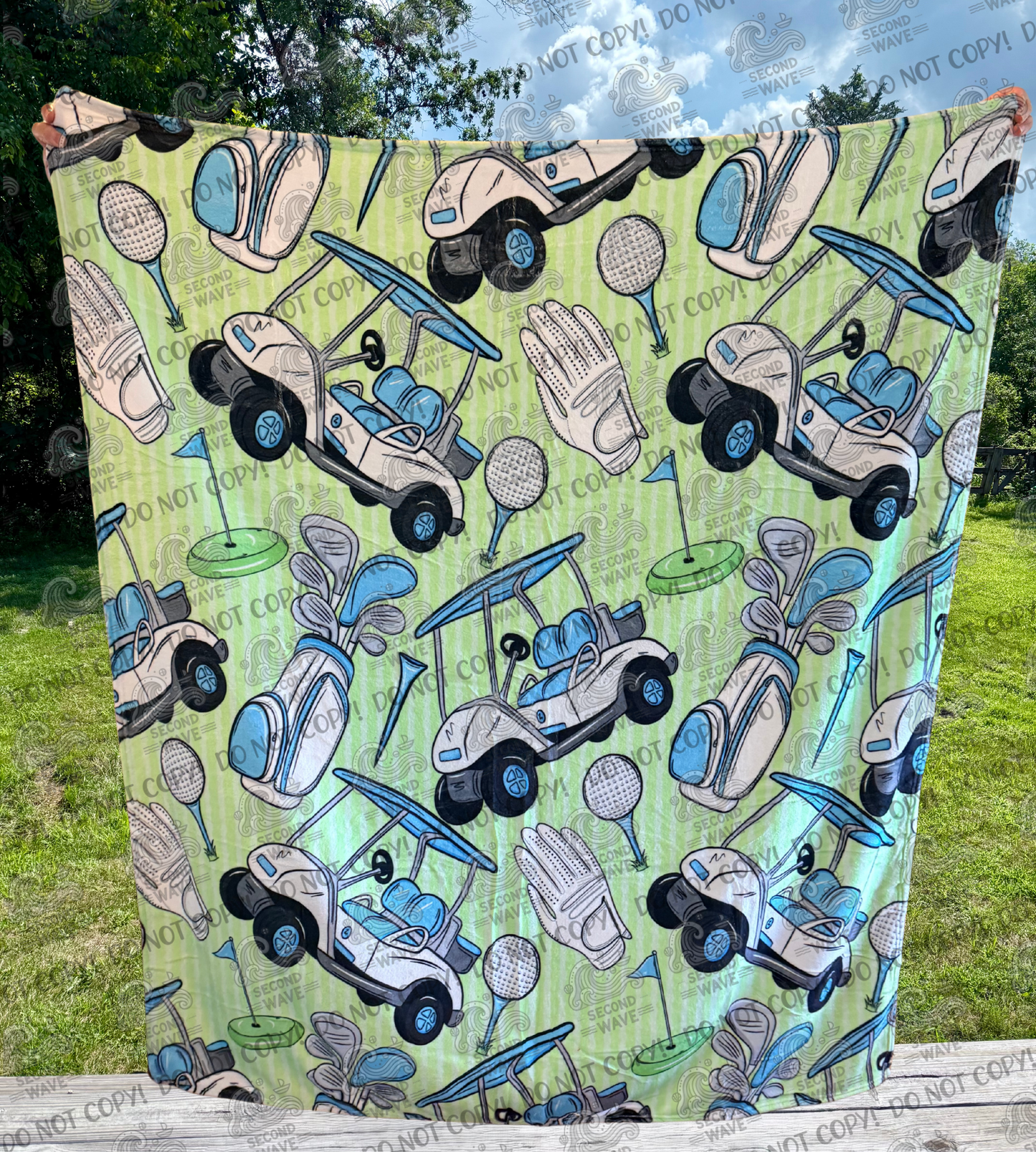 Golf 50x60 Inch Blanket