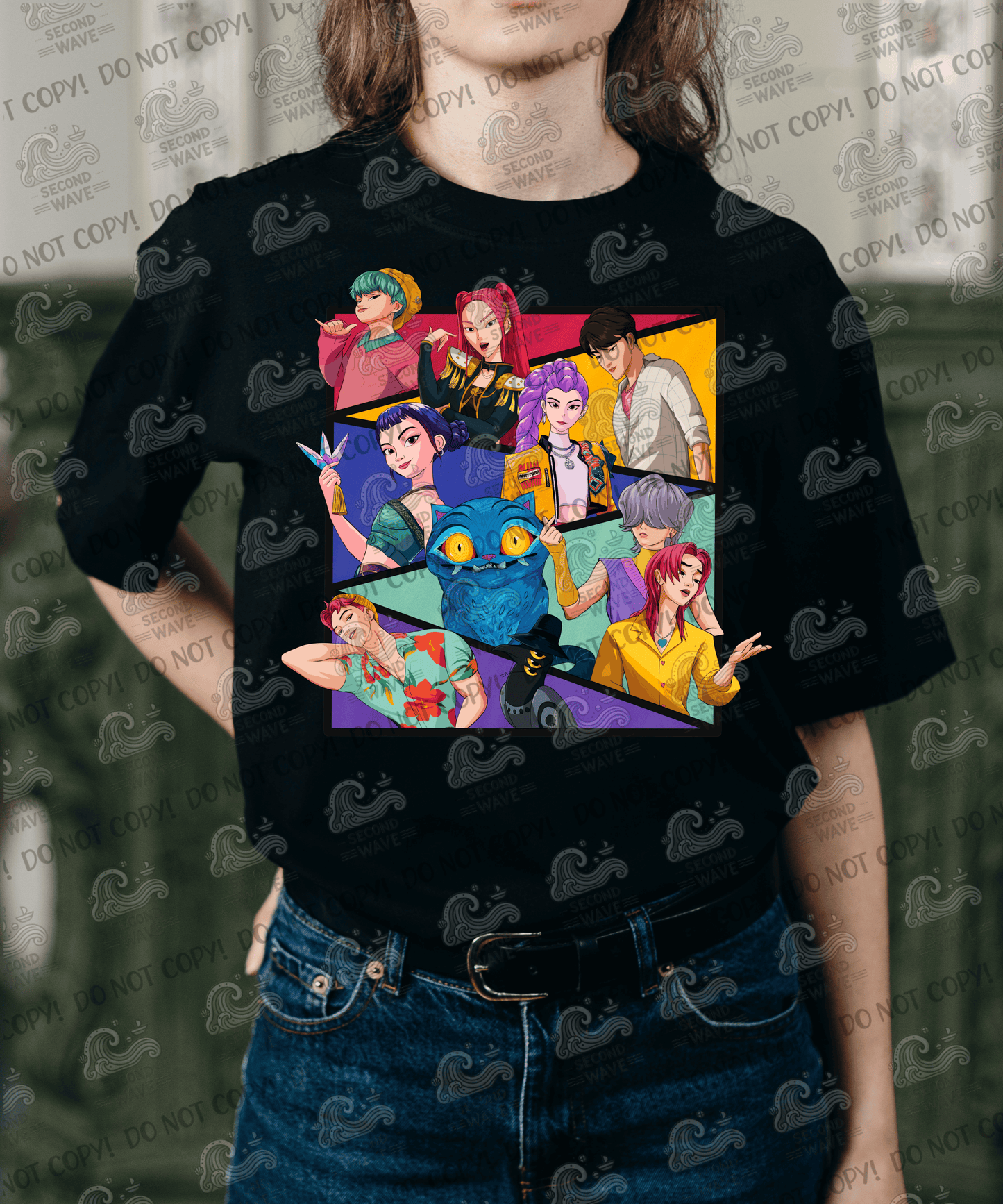 KPop Demon Hunters Adult Tshirts, Crewnecks and Hoodies